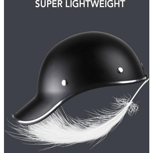Motorcycle Helmet Bike Bicycle Baseball Cap Helmet Half Helmet Cycling helmet for Men Women Adults Bicycle equipment