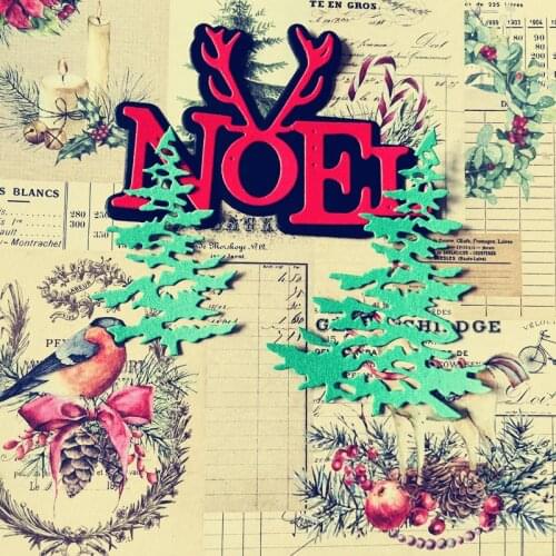 Christmas tree forest scrapbook die Metal Cutting Dies DIY Scrapbook Paper Cards Embossing Craft Die Cut handmade craf