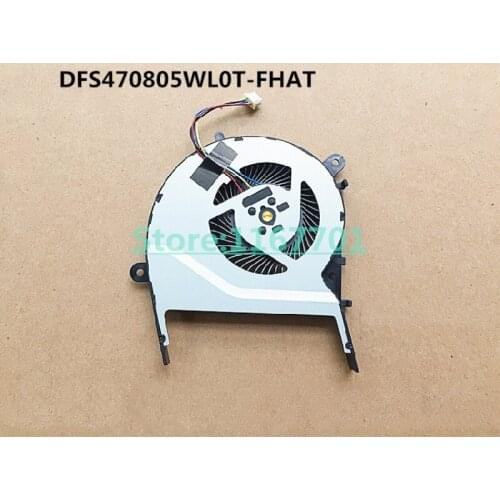 New Original Laptop/Notebook CPU Cooling Fan For Asus FL5500L FL5600L FL5800L FL5900L F555L F454L DFS470805WL0T-FHAT