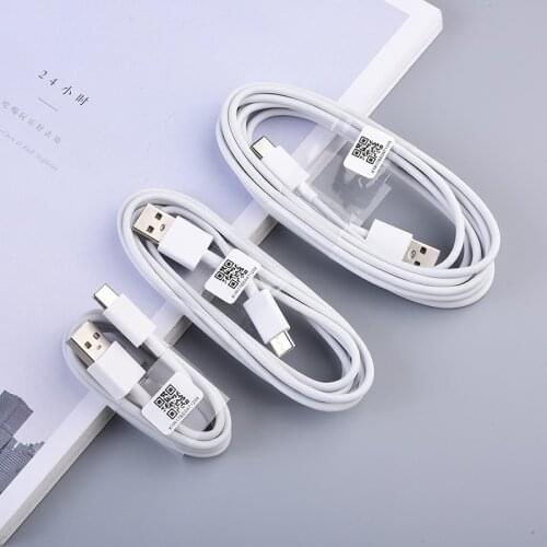 Original Xiaomi Type-C Cable USB C 3A Fast Charging Data Wire For Mi 10 9 9se CC9 e CC9 Pro Redmi Note 7 8 9 Pro Poco F1 X3 NFC