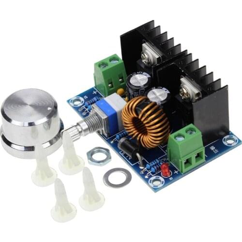 DC4-40V 8A PWM Modulation Adjustable DC-DC Voltage Regulator Step Down Circuit Converter Board Power Supply Protection Module