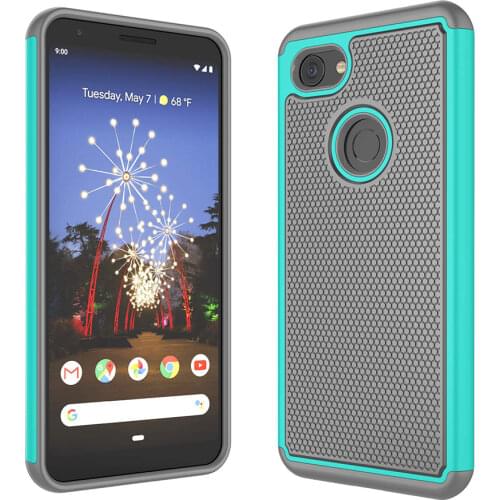 Shockproof Protective Phone Back Case For Google Pixel 3a XL Armor Hard Hybrid Dual Layer Rubber Case for Pixel 3a Case Cover