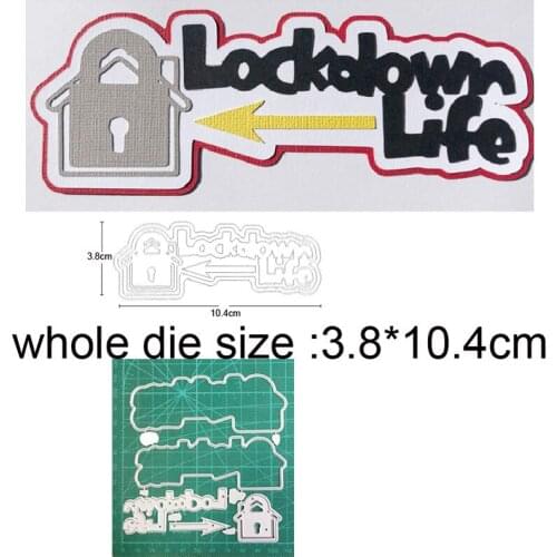 Craft dies metal cutting dies cut die mold House Lock Key Scrapbooking dies paper craft knife mould blade punch stencils dies