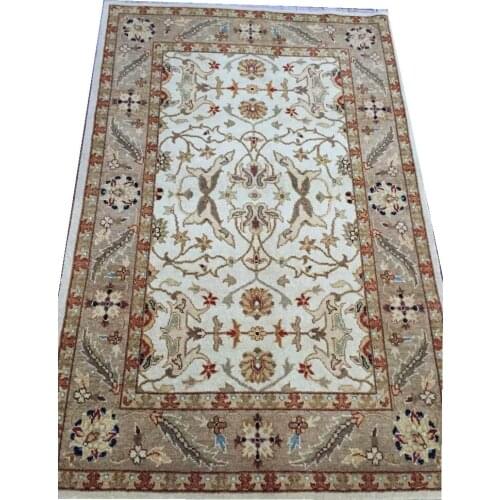 Serapi Rugs Woven Upholstery Fabric Home Decoration Ethnic Style The Plant Design Natural Sheep Wool
