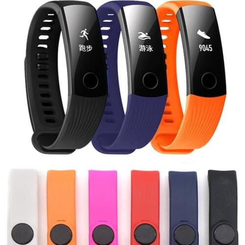 Silicone Wristband Strap for Huawei Honor 3 Band Replacement for Honor Band 3 Smart Wacth