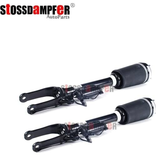 StOSSDaMPFeR 2PCS Air Suspension Front Air Shock Absorber With Sensor Air Spring Fit Mercedes-Benz W164 ML X164 GL 1643206013