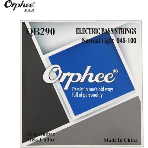 Orphee QB290 045-100 Electric Bass Strings 4 Strings Bass Normal Light Deep Timbre Nickel Alloy Guitar Strings