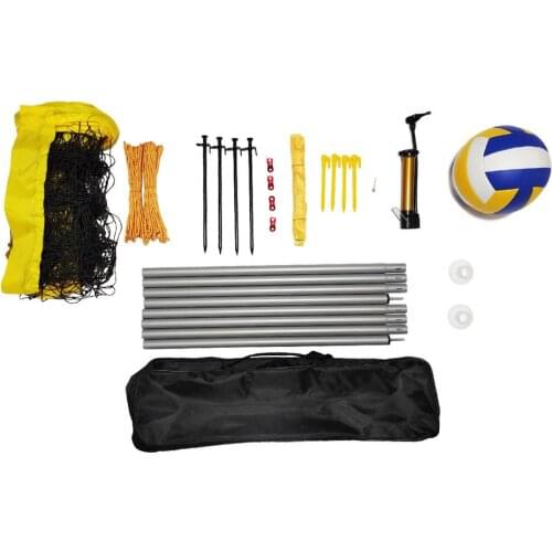 Outdoor Volleyball Net Set Easy Setup Volleyball Net For Backyard Volleyball Official Bola De Volei Voleibol Acessorios Handball