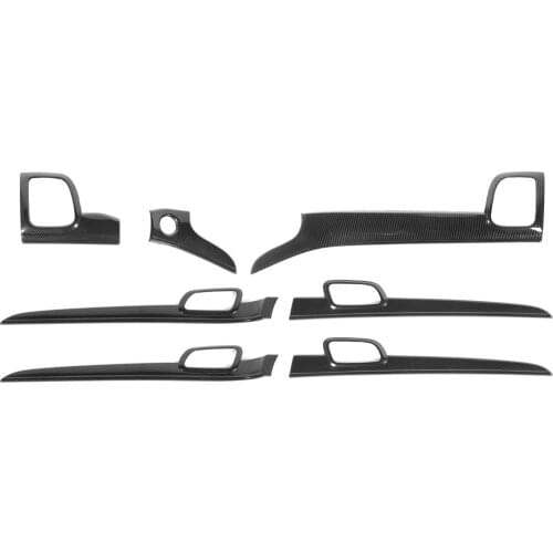 Inner Door Handle Center Control Console Cover Trim Sticker for Jeep Grand Cherokee 2011+ Car Accessories Interior Decoration