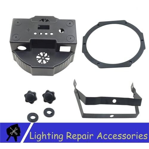 1 Set Stage Lights Accessories ABS Plastic Case 7x6w 7x8w 7x10w 7x12w RGBW 4in1 Par Light Housing Shell With Power Input and out