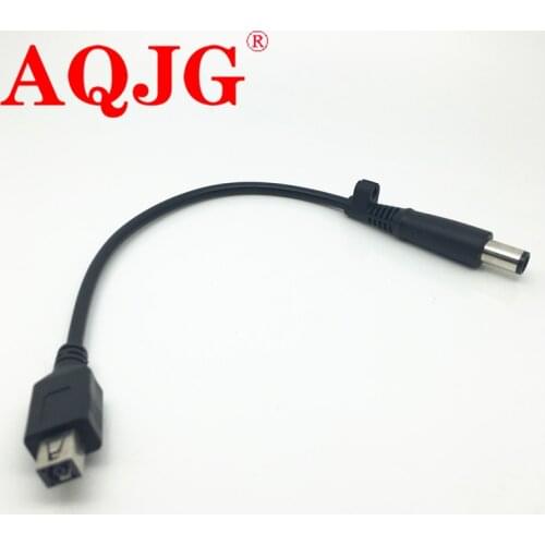1pcs 7.4*5.0 Male Plug with Tip to 4.5*3.0 female jack Right Angle DC Power Charger Adapter Converter Connector for HP