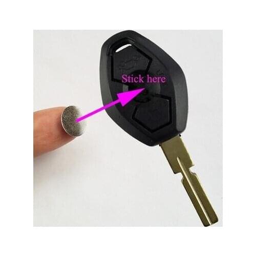 200pcs/lot 14mm Key Emblem Badge for VW flip car key alunminum Sticker Logo For VW/Benz/Audi/Seat/GTI/Honda/Toyota all brand