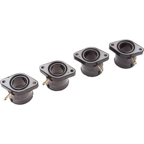 4pcs Carretor Interface Adapter Intake Manifold For Yamaha XJR400 93-99