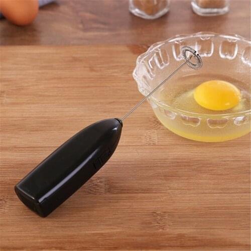 Milk Drink Coffee Whisk Mixer Electric Egg Beater Frother Foamer Mini Handle Stirrer Practical Kitchen Cooking Tool