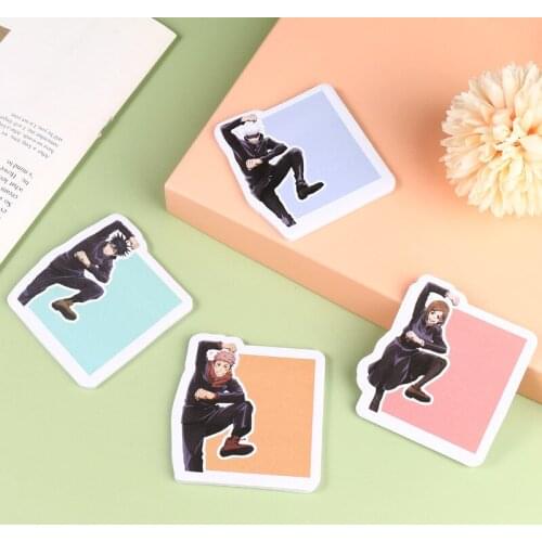 Jujutsu Kaisen Memo pads self-adhesive sticky notes tabs