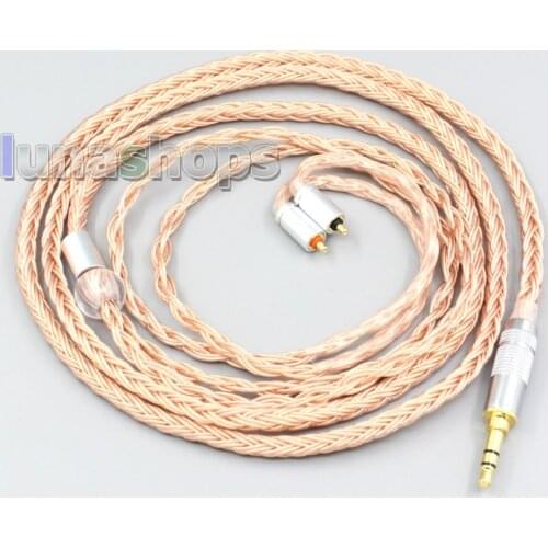 LN006737 2.5mm 3.5mm XLR Balanced 16 Core 99% 7N OCC Earphone Cable For UE Live UE6Pro Lighting SUPERBAX IPX
