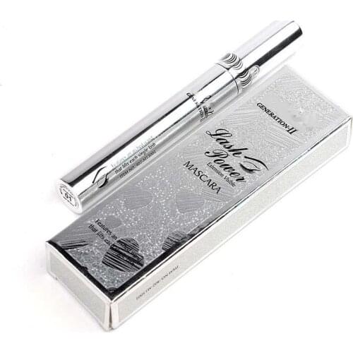 Natural Thick Lengthening Mascara Cosmetics Black Eyelashes Extensions Lash Power extension visible eyes makeup DHL Free