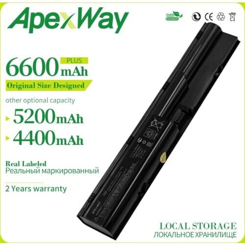 6600mAh New laptop battery For HP ProBook 4330s 4430s 4431s 4530S 4331s 4535s 4435s 4436s 4440s 4441s 4540s PR06 PR09 HSTNN-I02C