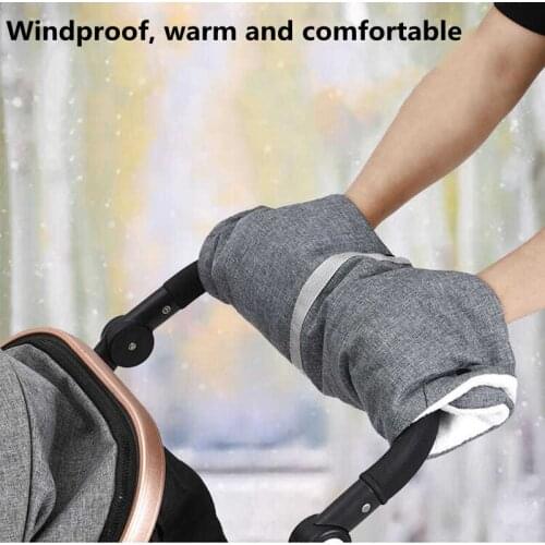 2pcs winter warm baby stroller gloves waterproof gloves baby stroller accessories baby stroller mitten winter warm baby stroller