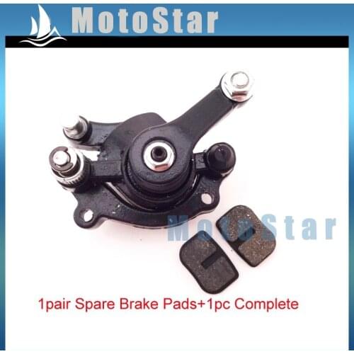Minimoto Front Disc Brake Caliper Pads For 2 Stroke 43cc 47cc 49cc Chinese Kids ATV Quad 4 Wheeler Scooter Dirt Pocket Bike
