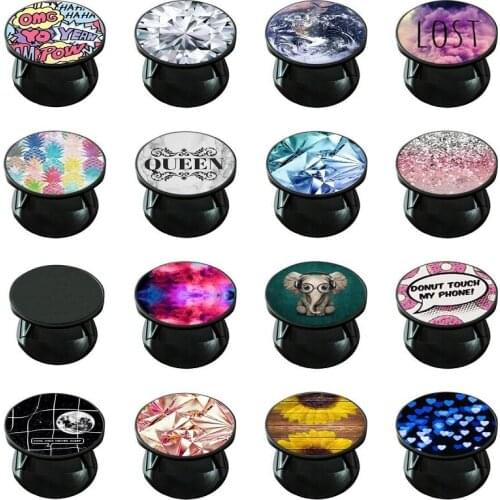 Expanding Phone Holder Stand Universal Mobile Phone Accessories Finger Grip Holder Flexible Phone Ring For All Phones