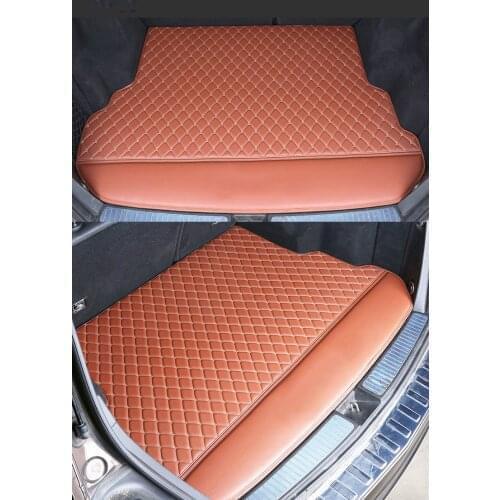 Custom Special Car Trunk Mats for Peugeot 5008 4008 3008 508 408 308 301 2008 307 207 Waterproof Durable Cargo Rugs Carpets