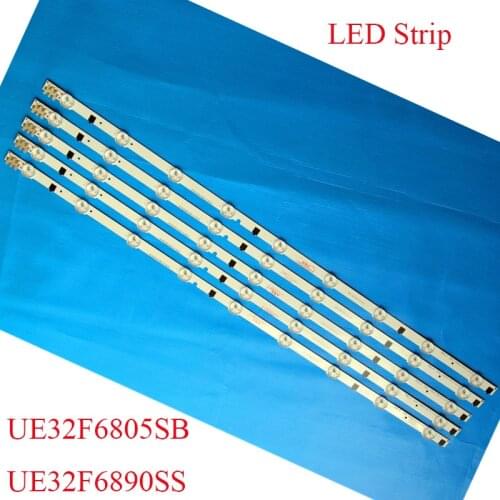 LED Backlight Strip For Samsung UE32F6890SS UE32F6805SB 1080P HD 32 inchs TV LED Bars Replacement D2GE-320SC0-R3 25299A 25300A