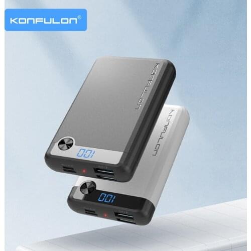 Power bank QC3.0/PD 18W quick charge 10000mah Power bank Digital Display external battery