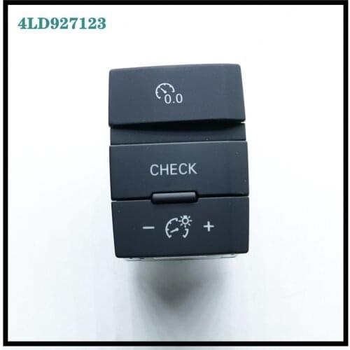The light switch is suitable For The Audi A6 C6 measurement technology switch button. 4LD927123 4LD927123 4LD 927 123