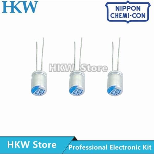 10pcs 560UF 6.3V NCC 6x8mm Super Low ESR 6.3V560uF For Motherboard VGA Solid Capacitor NIPPON CHEMI CON 560UF6.3V 6*8
