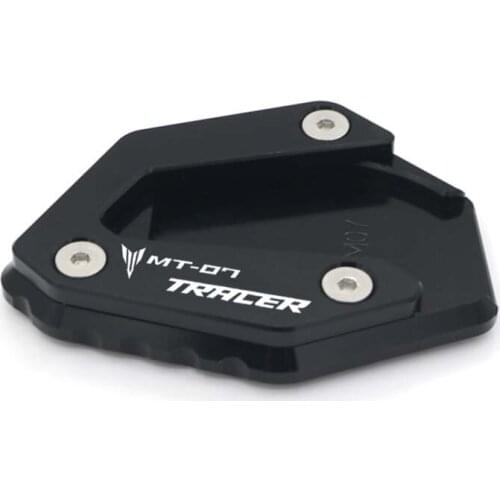 2020 Stand Extension Support Plate For YAMAHA MT-07 MT07 FZ-07 FZ07 Tracer700 Tracer 700 Side enlarger pad Motorcycle parts