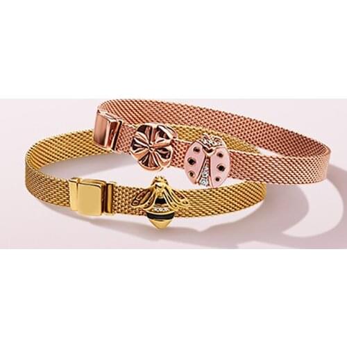 XIAOYI 2020 New 100% S925 Bee insect flower fashion bracelet high quality free shipping female beautiful party wedding gentle