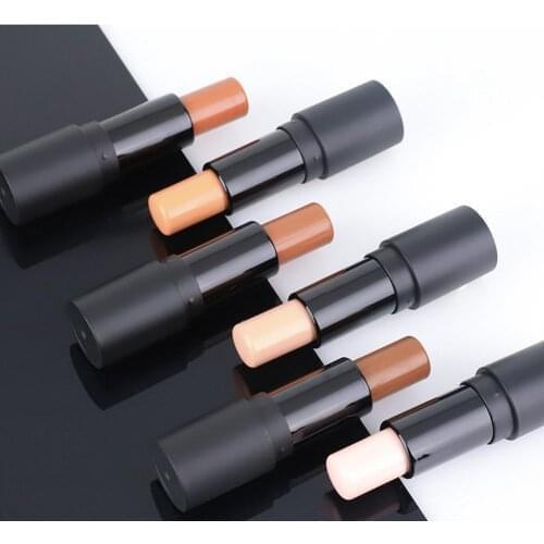 3 Color Double-end Concealer Stick Face Makeup Creamy Foundation Pencil Women Cosmetics Make Up Highlight & Contour Creamy Pen