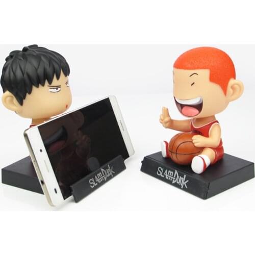 Anime SLAM DUNK Sakuragi Hanamichi PVC Action Figures Rukawa Kaede Akagi Takenori Mitsui Hisashi Collection Model Toys 13cm