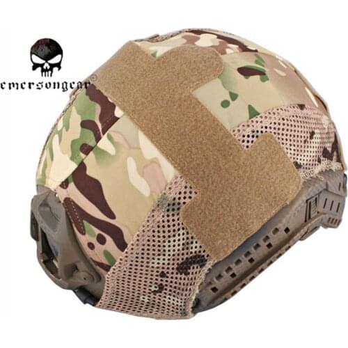EmersonGear Airsoft Tactical Helmet Cover FAST Helmet Cover Multicam