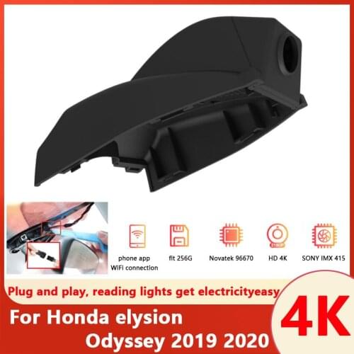 Easy install Car DVR dedicated driving recorder Video Recorder Camera For Honda elysion Odyssey 2019 2020 APP Control Function