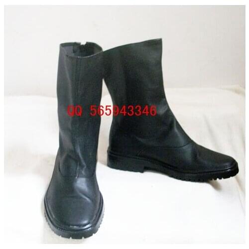 Silver Soul Sougo Okita Cosplay Boots Shoes S008