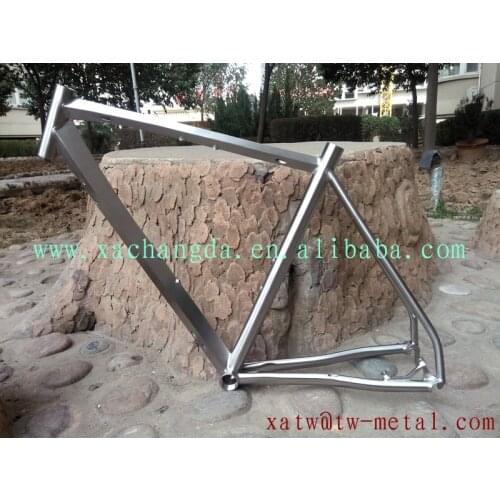 Special design!!! titanium road bike frame unusual tube ti road bike frame