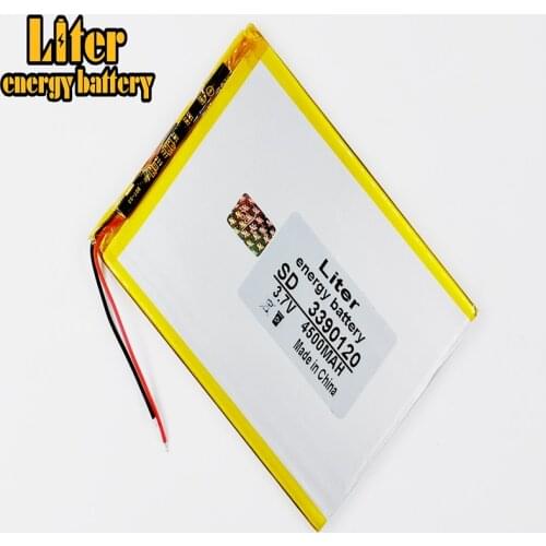 P85HD dual-core tablet original three-wire protection board battery 3.7V 3390120 4500MAH