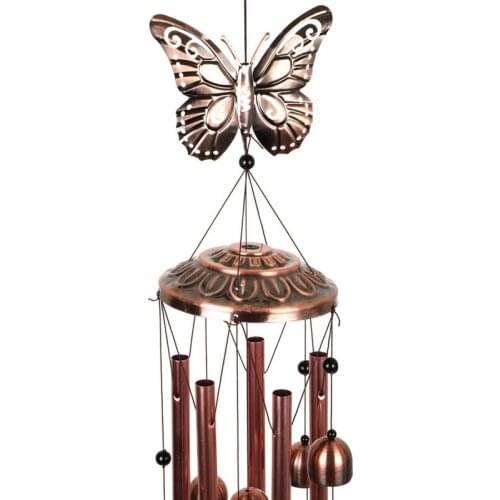 Butterfly Wind Chime Hanging Ornaments Suitable for Home Living Terrace Porch Garden Backyard Decor