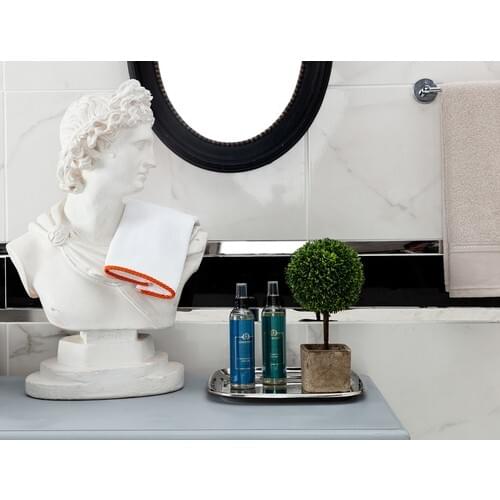 Hand Towel-White/Orange-30x30 cm Shower Towel Marry Bathe For Soft Bathrobe Made In Turkey turkey Manufacture Special Healthy