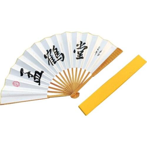 1pcs Creative Chinese Style Bamboo Folding Hand Hold Fan Home Decor Party Cosplay Prop for Women Men Christmas Gift New