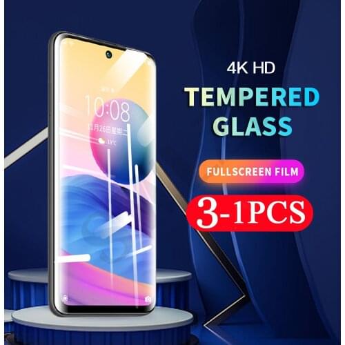 3-1Pcs for Redmi note 10 9 pro Max 10S 9S 9T 8 8T 7 7S phone screen protector 10X 5G tempered glass protective film smartphone
