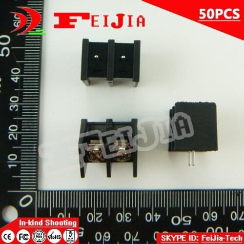 50PCS 35-8.25-2P / 35 8.25mm 2Pin Barrier Terminal Block Screw Terminal Block Pitch 8.25mm Terminal Block Free Shipping