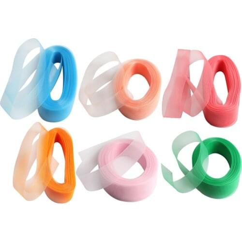 50 Yards 2 Inches Crinoline Horsehair Braid Trim Wedding Bridal Decoration