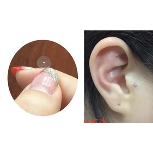 600pcs Good effect Magnetic therapy ear patch Auricular Ear Auriculotherapy Acupuncture Therapy Vaccaria seed Ear Seeds patch