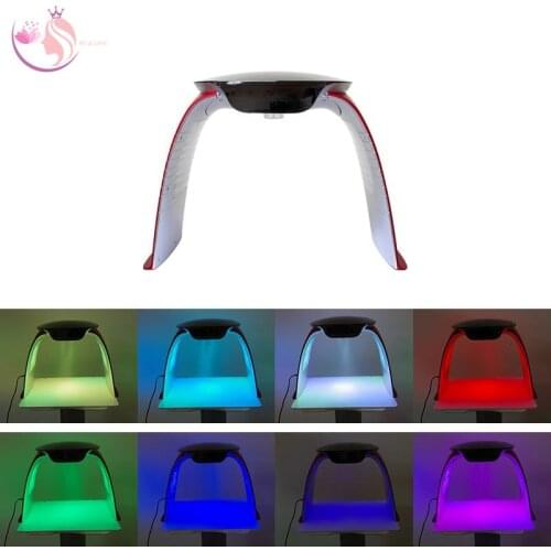 8 Colors LED Face Light Therapy Hot And Cold Nano Water Spray PDT Leds Photon Face Body Beauty Machine Acne Treatment Skin Care