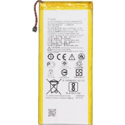 5pcs /lot 3000mAh HG40 Replacement battery For Motorola Moto G5 Plus XT1685 XT1687 XT1681 XT1684 Batteries