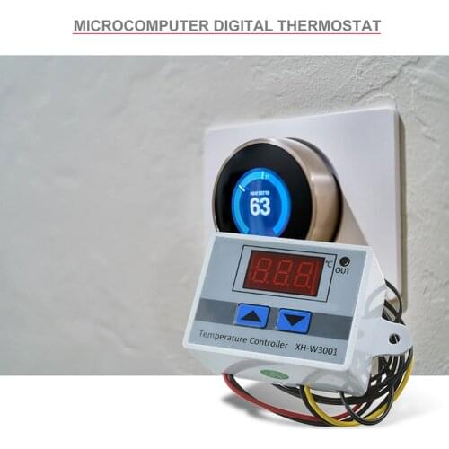 FAST SHIPPING Xh-W3001 Digital Thermostat Temperature Switch Microcomputer Temperature Controller Temperature Control Switch