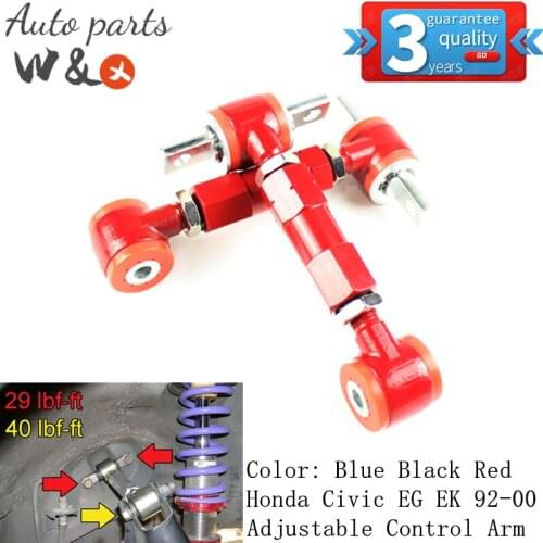 For Honda Civic EG EK Acura 92-00 Dog Bone Adjustable Control Arm Suspension Oscillating Arm